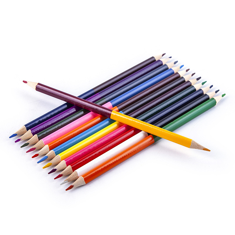 High Quality Red Blue Double Color Pencil